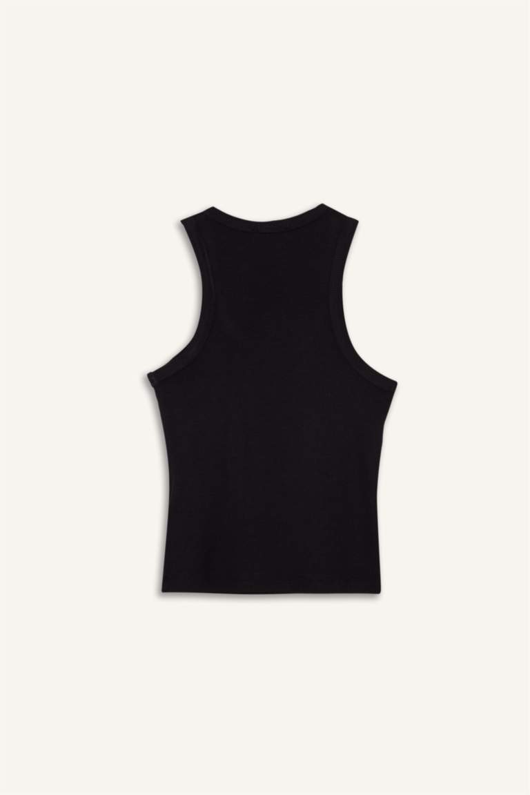 Slim Fit Camisole Square Collar Tank Top