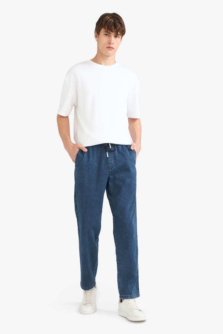 Washed Wide Leg Jeans