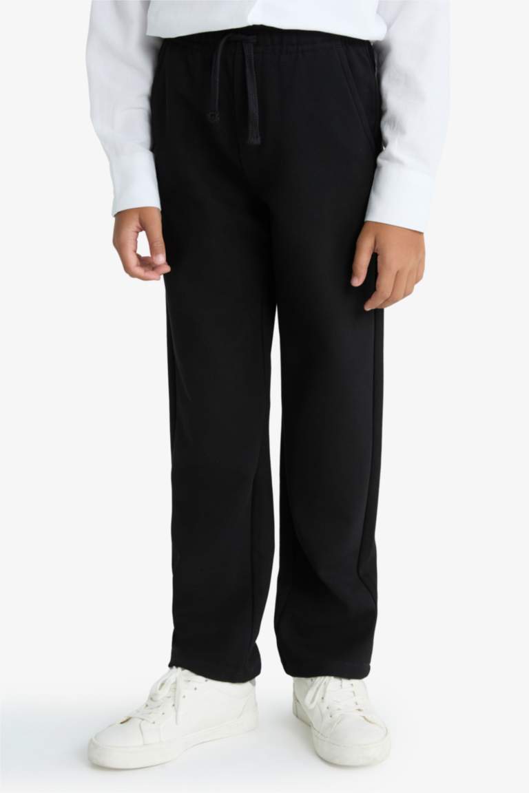 Erkek Çocuk Beli Lastikli Standart Paça Pantolon