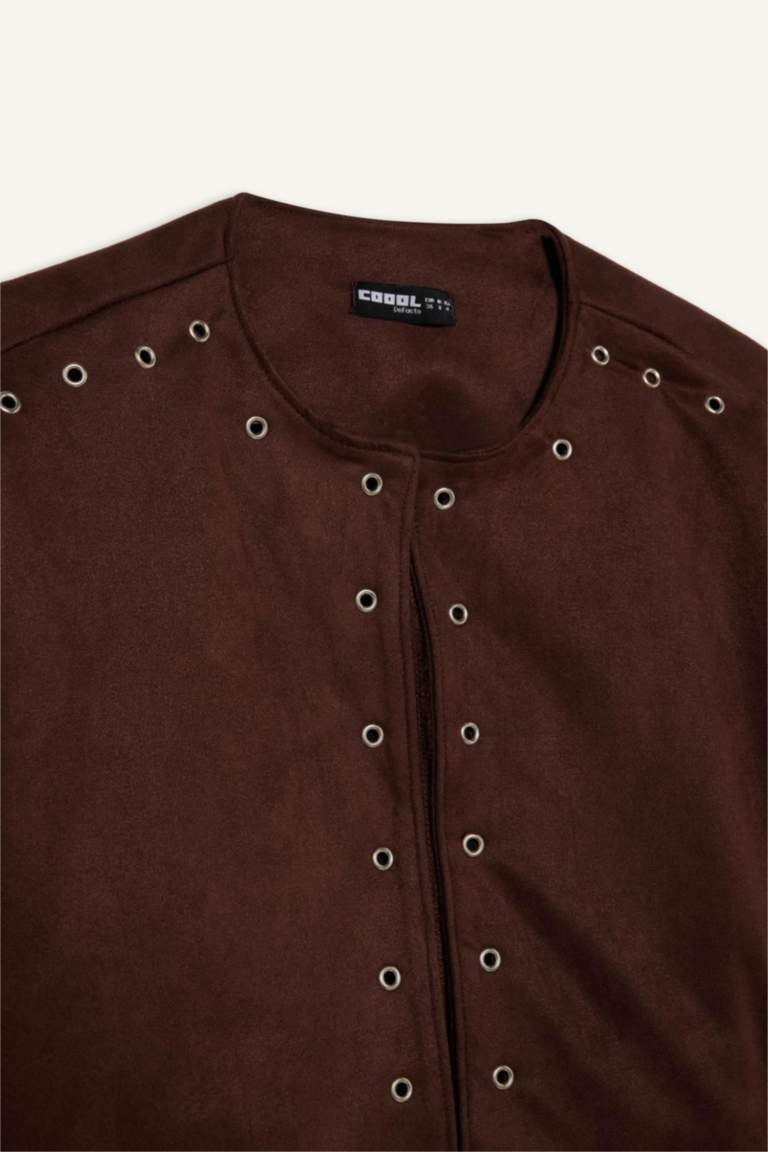 Coool Crop Süet Ceket
