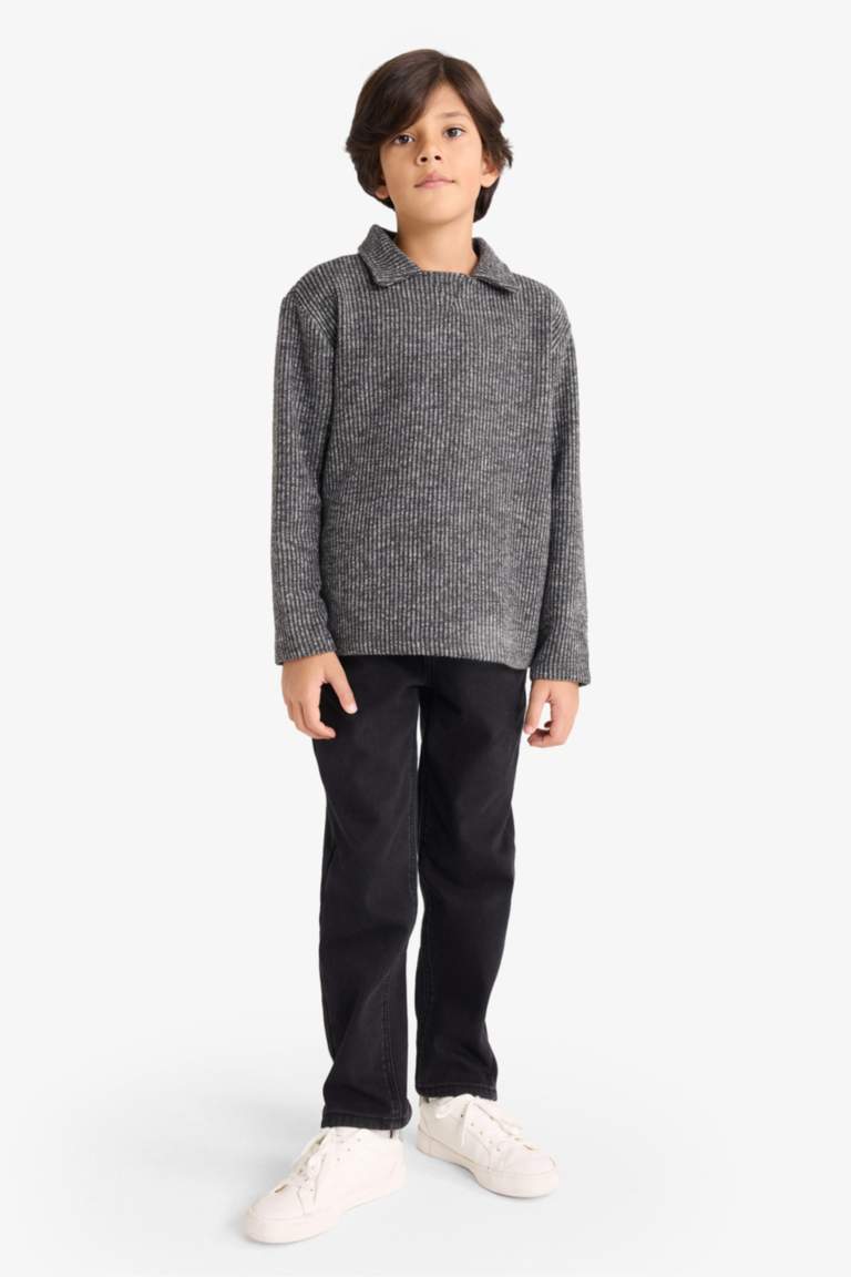Boy Polo Shirt Sweatshirt
