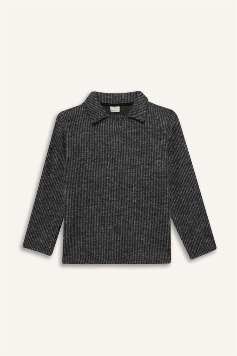 Boy Polo Shirt Sweatshirt