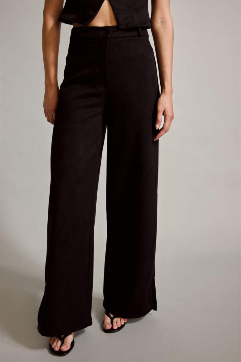 بنطرون شمواه برجل واسع وايد ليج