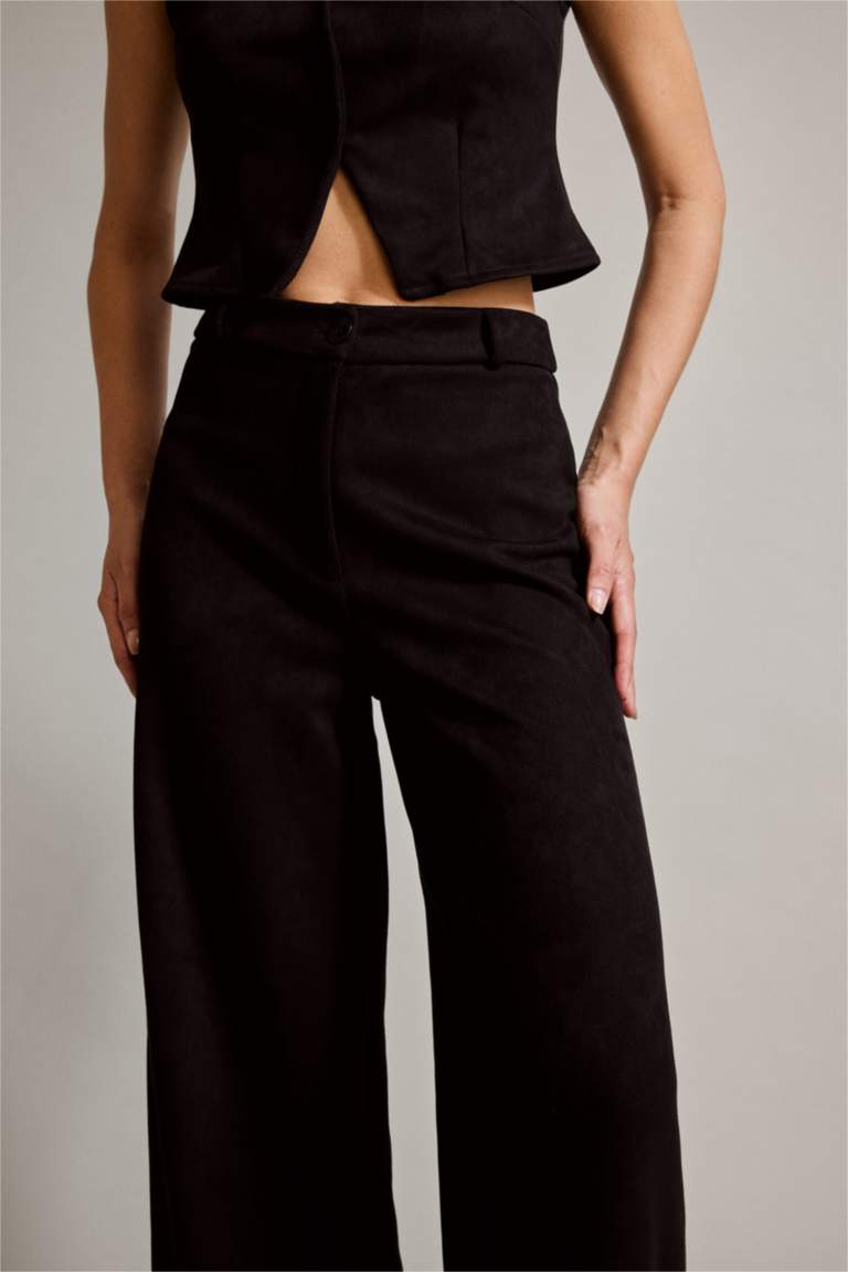 بنطرون شمواه برجل واسع وايد ليج