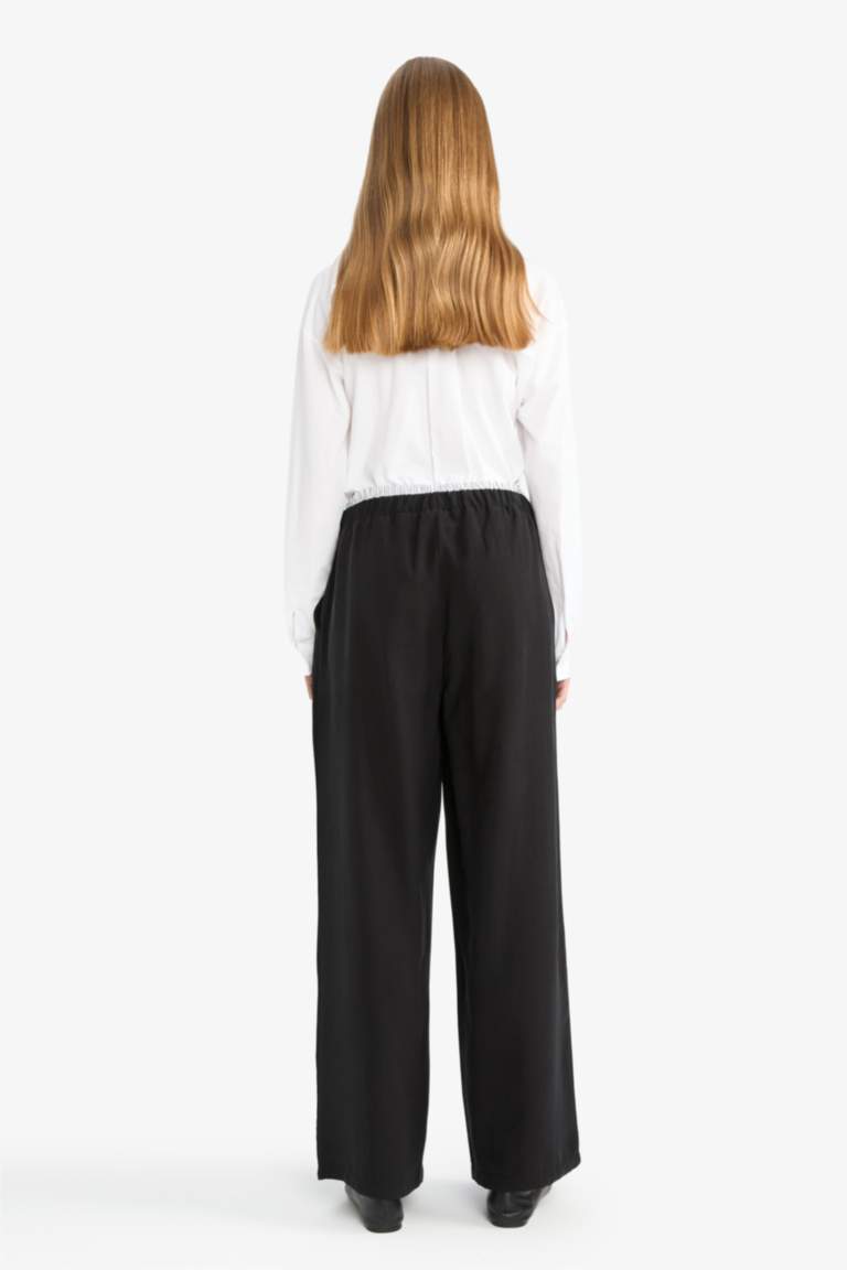 Baggy Fit Double Pocket Sensual Trousers