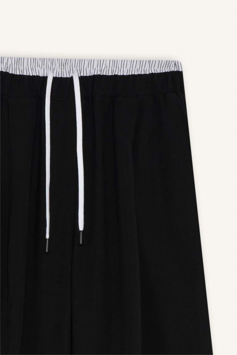 Baggy Fit Double Pocket Sensual Trousers