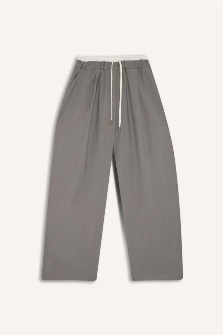 Baggy Fit Double Pocket Sensual Trousers