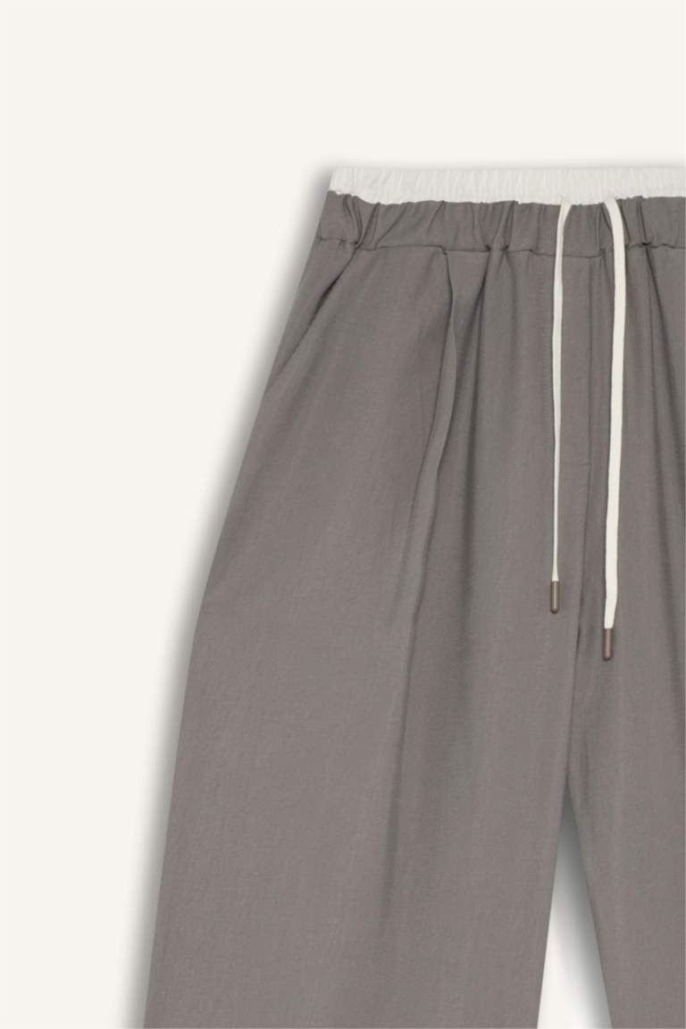 Baggy Fit Double Pocket Sensual Trousers