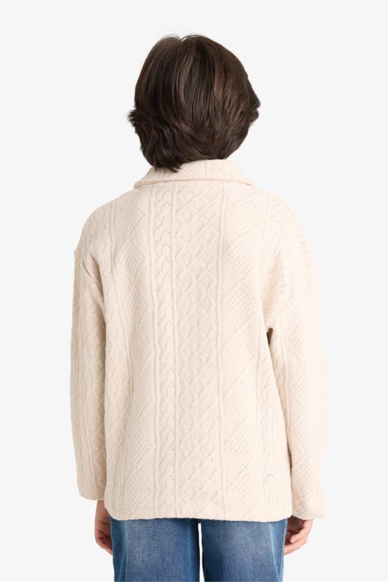 Regular Fit Long Sleeve Polo T-Shirt