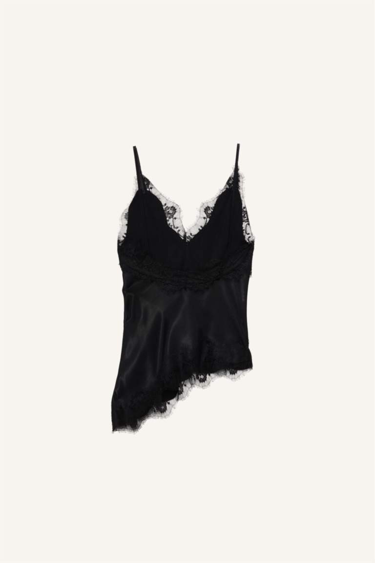 Regular Fit V-Neck Sleeveless Blouse