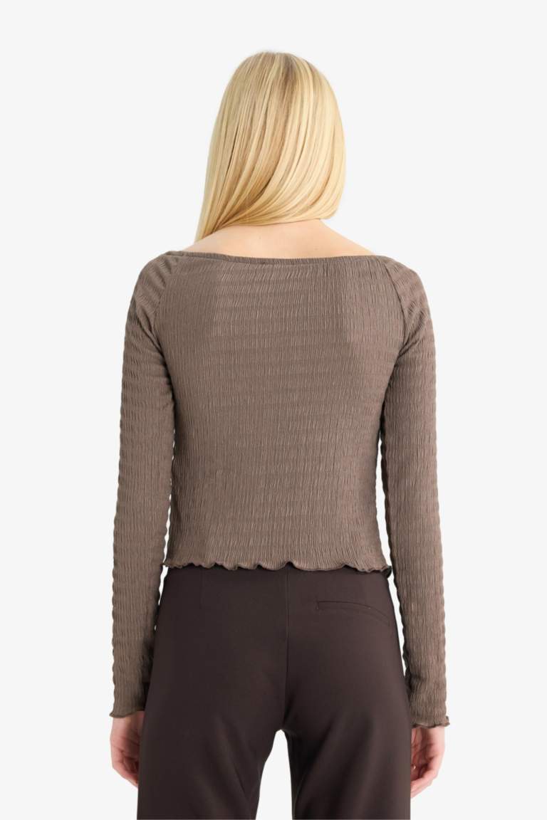 Coool футболка с расклешенными рукавами и длинными рукавами