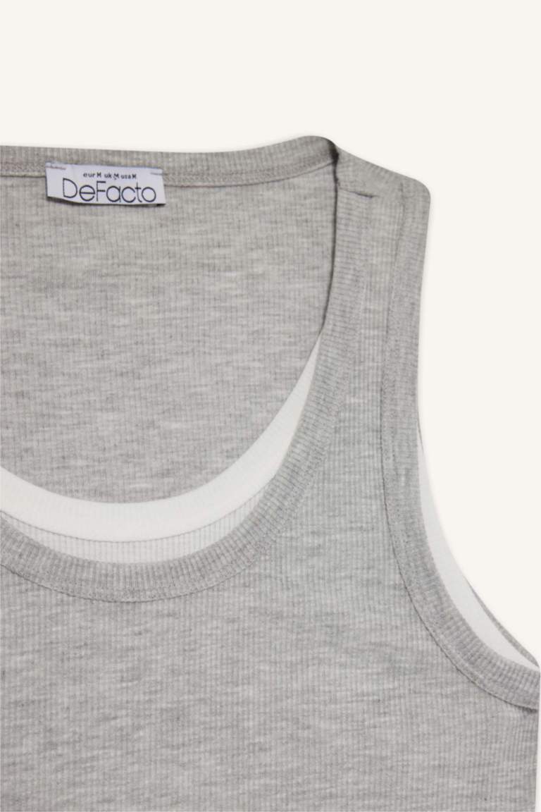 Regular Fit Camisole V-Neck Tank Top