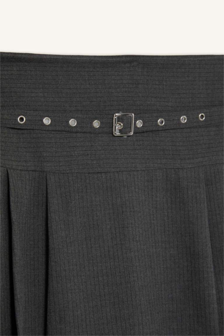 Normal Waist Mini Skirt