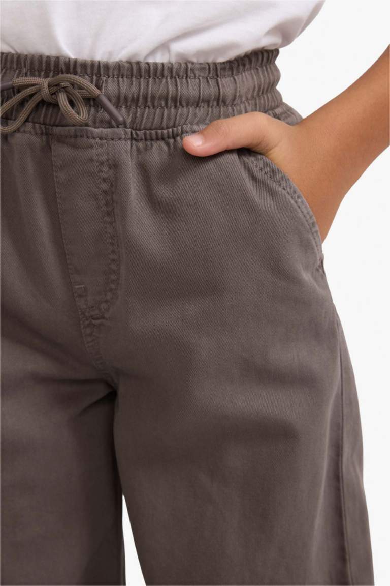 Erkek Çocuk Baggy Fit Standart Paça Gabardin Pantolon