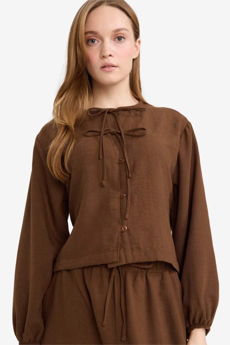 Regular Fit Long Sleeve Tunic