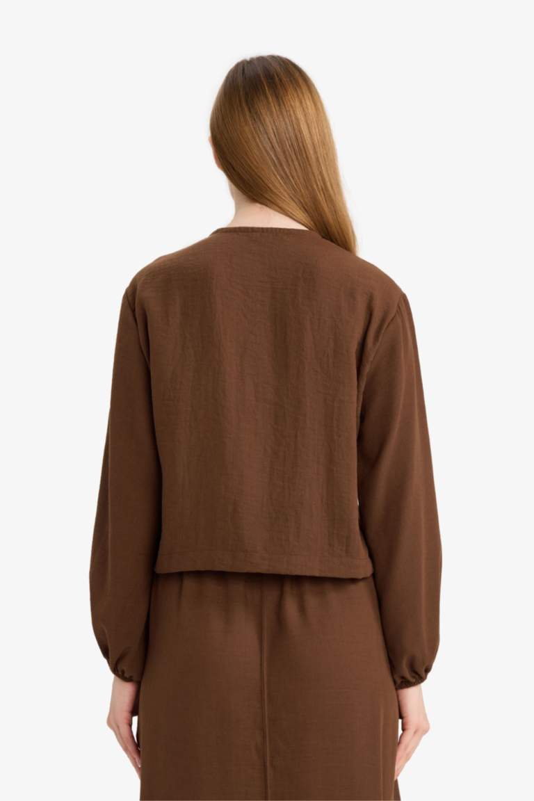 Regular Fit Long Sleeve Tunic