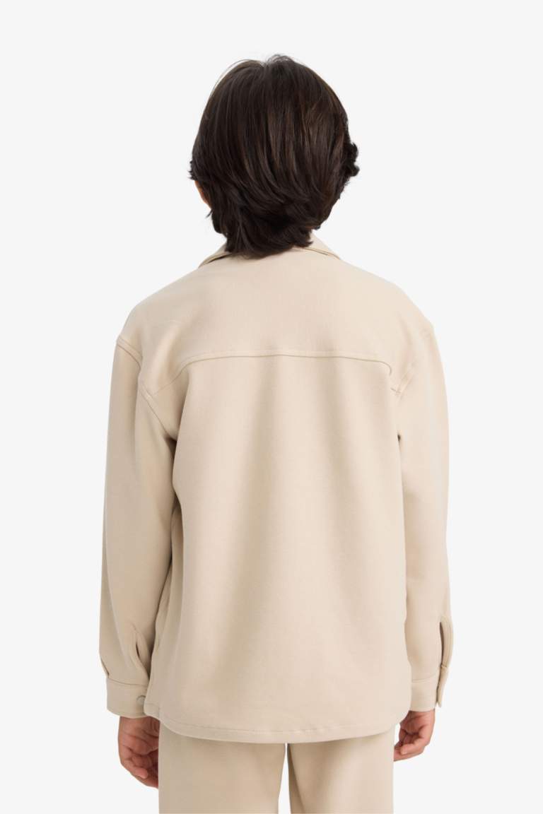 جاكيت ولادي بياقة بولو