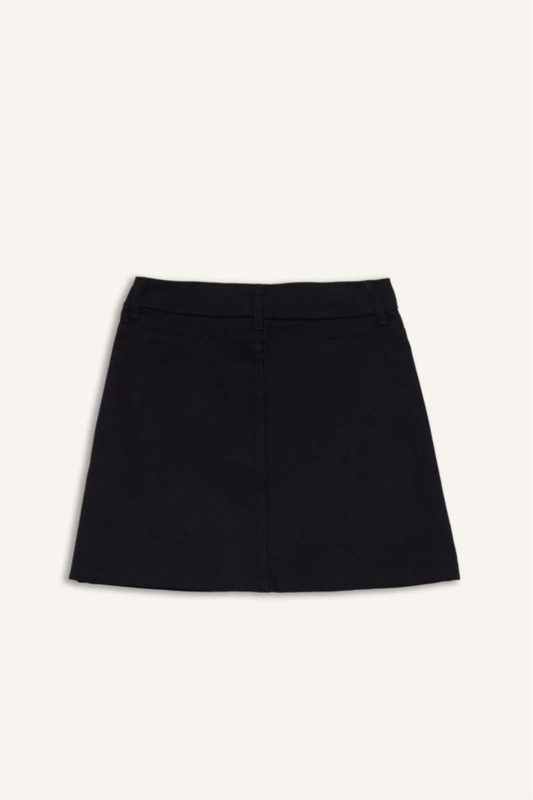 Girl Gabardine Regular Fit Skirt