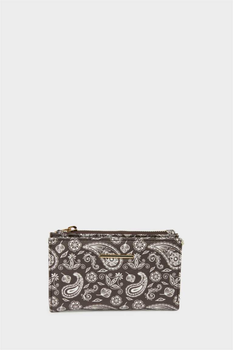 Kadın Suni Deri Desenli Cüzdan