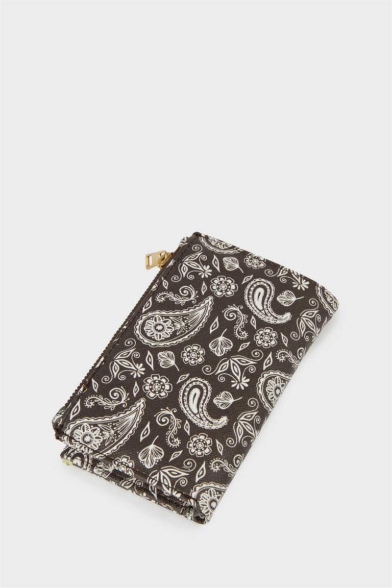 Kadın Suni Deri Desenli Cüzdan