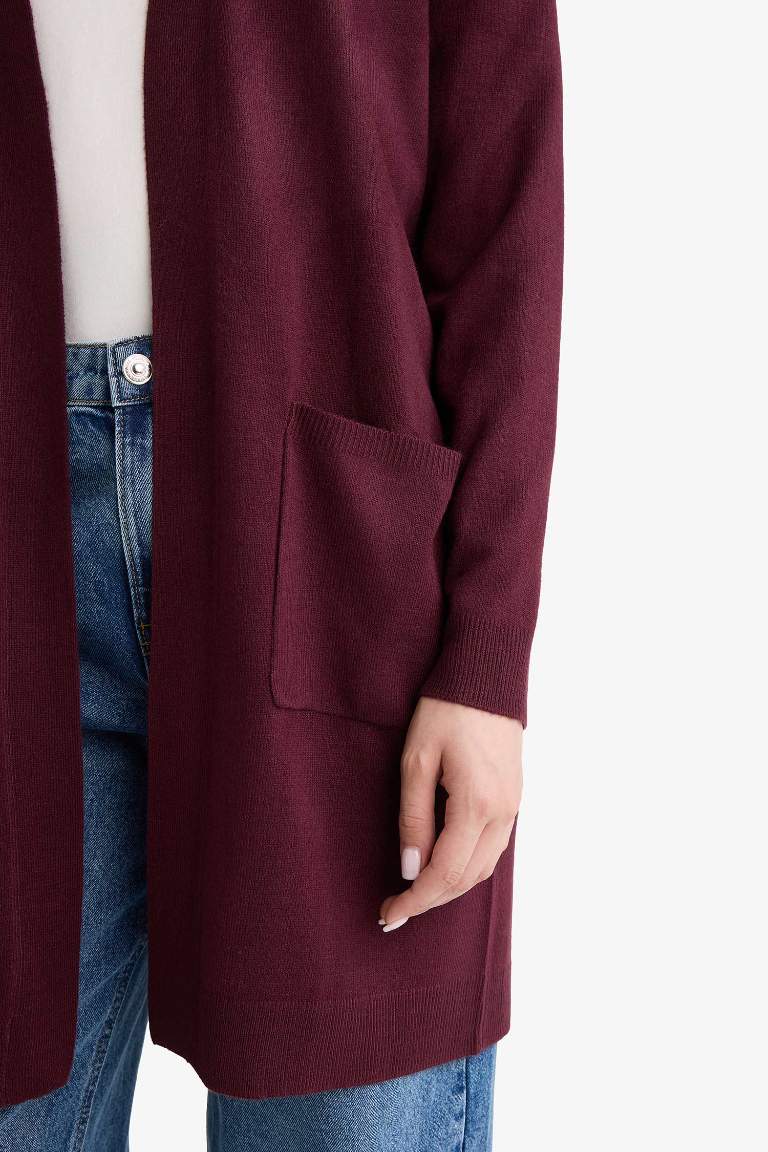 Cardigan à poches Coupe régulière
