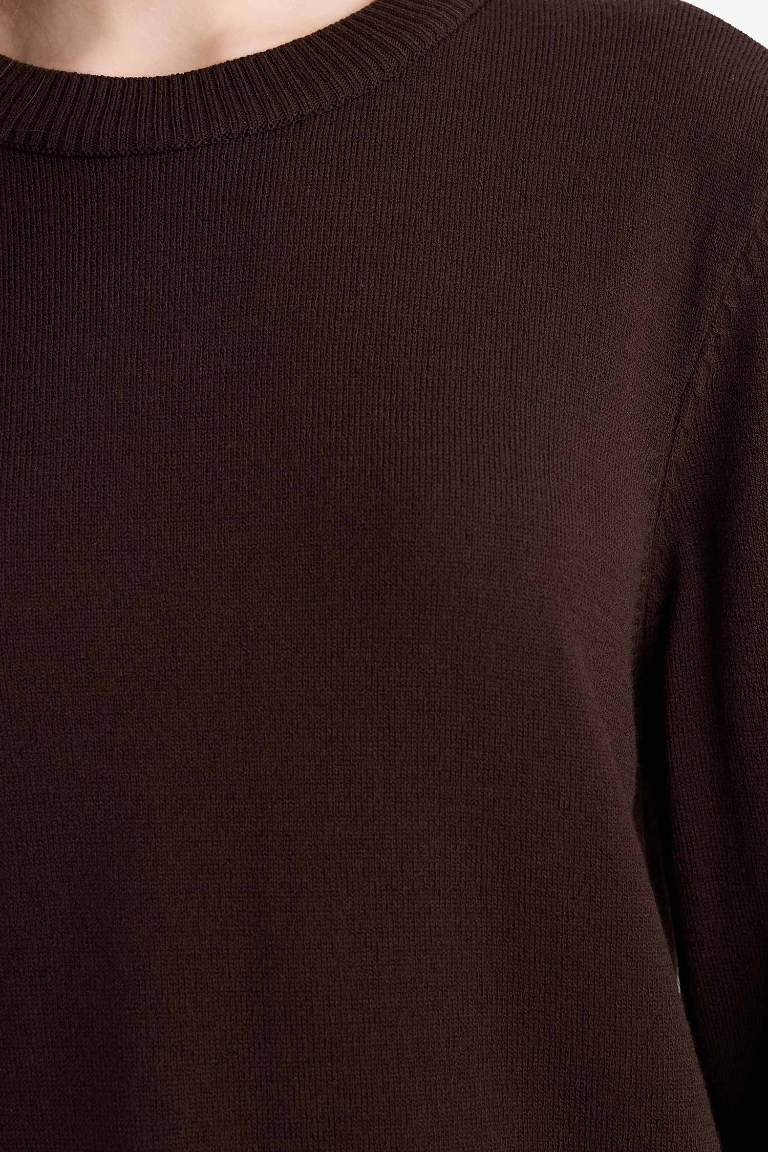 Regular Fit Crew Neck Tunic