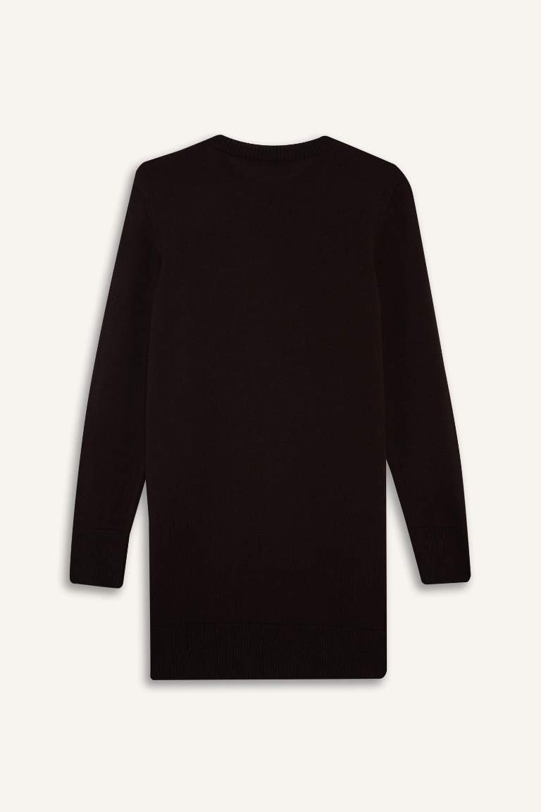 Regular Fit Crew Neck Tunic
