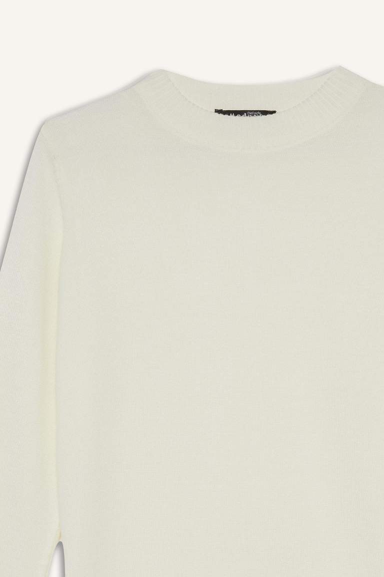 Regular Fit Crew Neck Tunic
