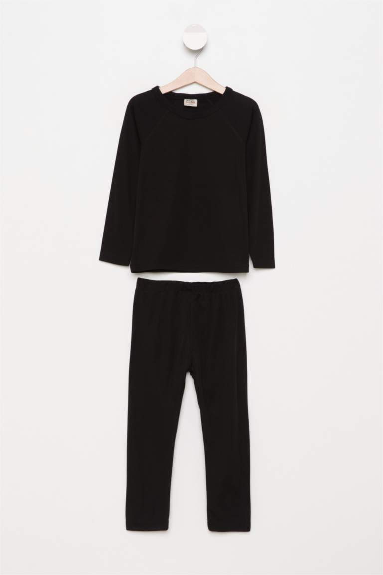 Siyah Erkek Çocuk Genç Erkek Termal İçlik 792870 DeFacto