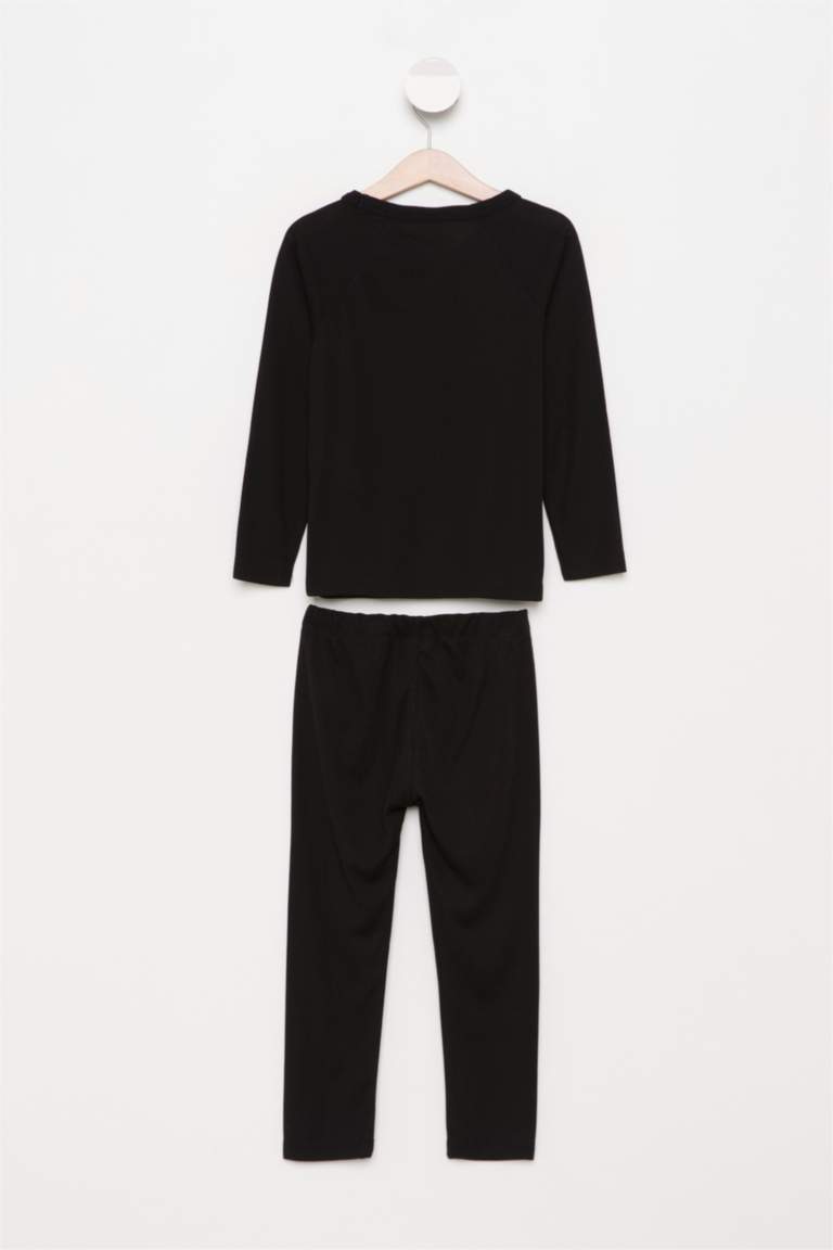 Siyah Erkek Çocuk Genç Erkek Termal İçlik 792870 DeFacto