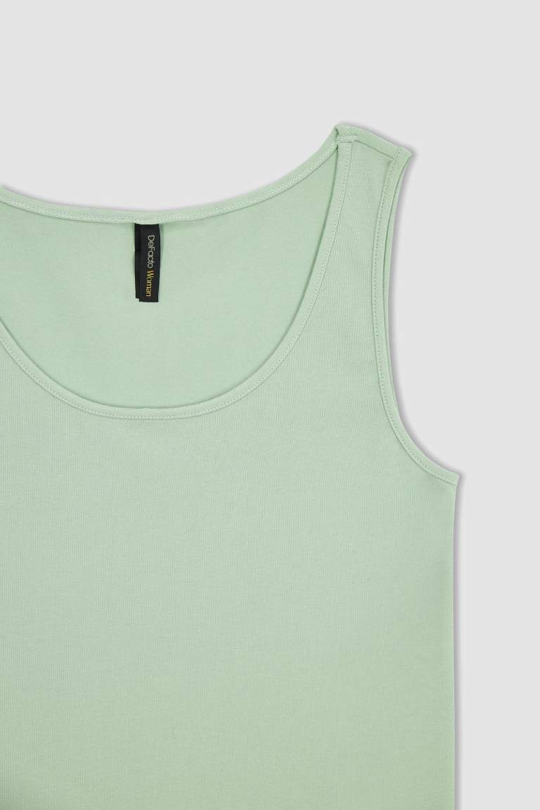 Slim Fit Crew Neck Singlet