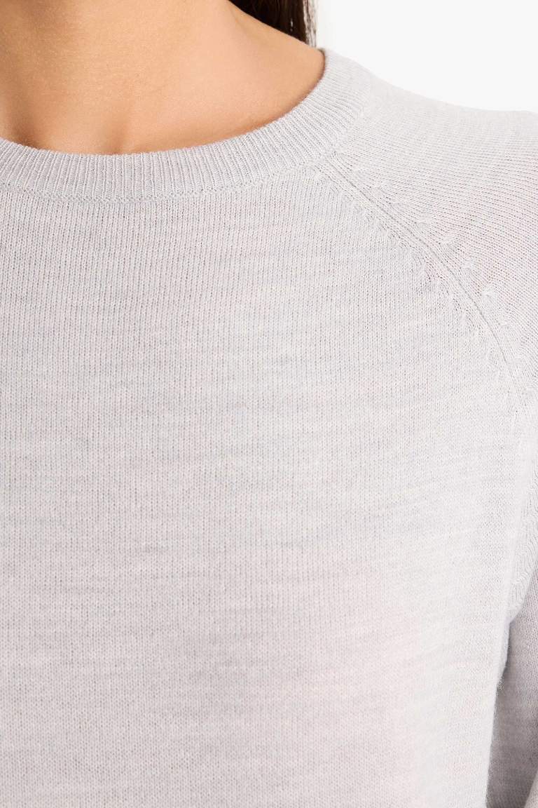 Relax Fit Crew Neck Pullover
