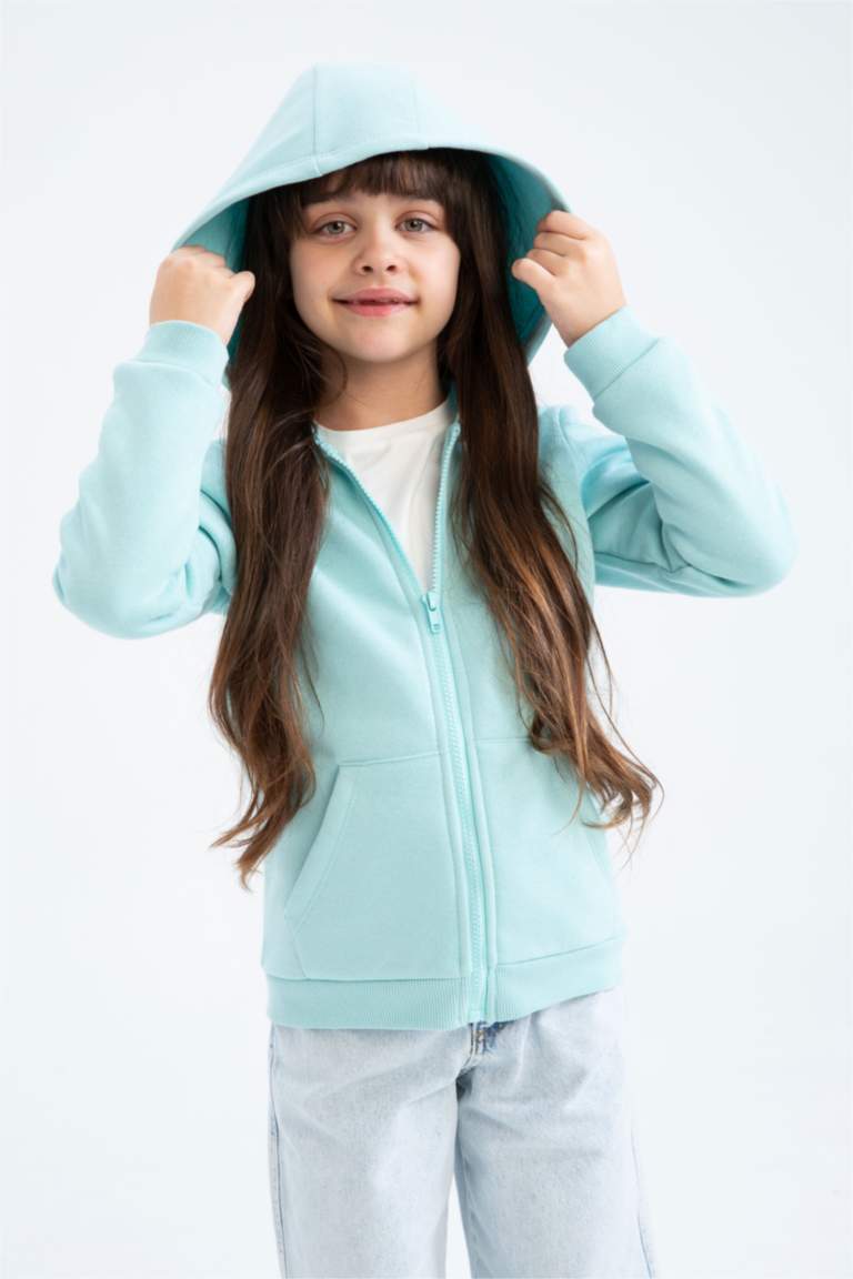 Қыздарға бас киімді 3 көтерілген жіп Кардиган