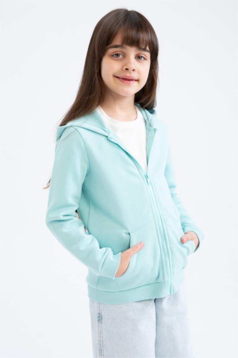 Қыздарға бас киімді 3 көтерілген жіп Кардиган