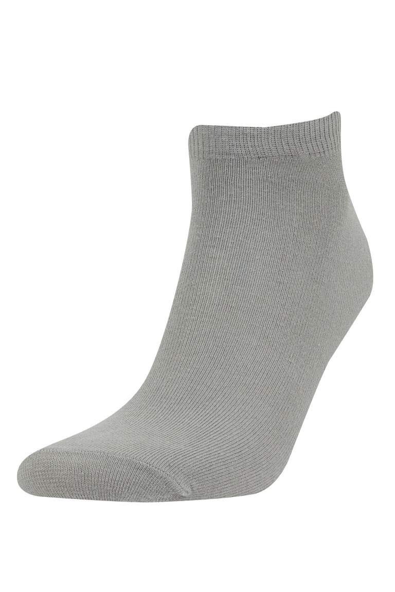 Man 5 Piece Cotton Ankle Socks