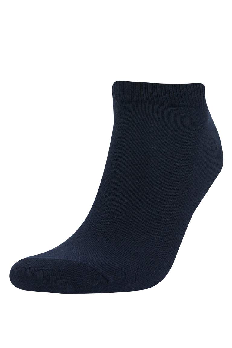 Man 5 Piece Cotton Ankle Socks