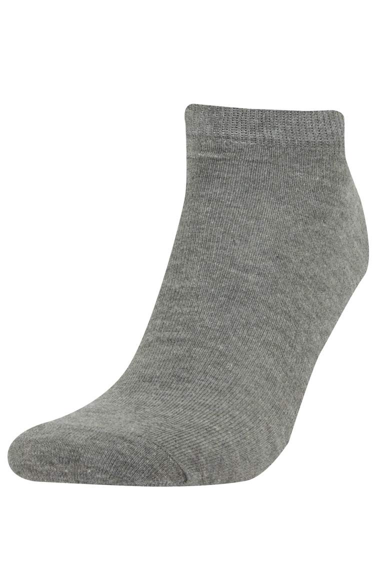 Man 5 Piece Cotton Ankle Socks