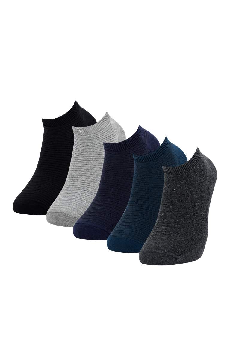 Lot de 5 chaussettes chaussons pour hommes