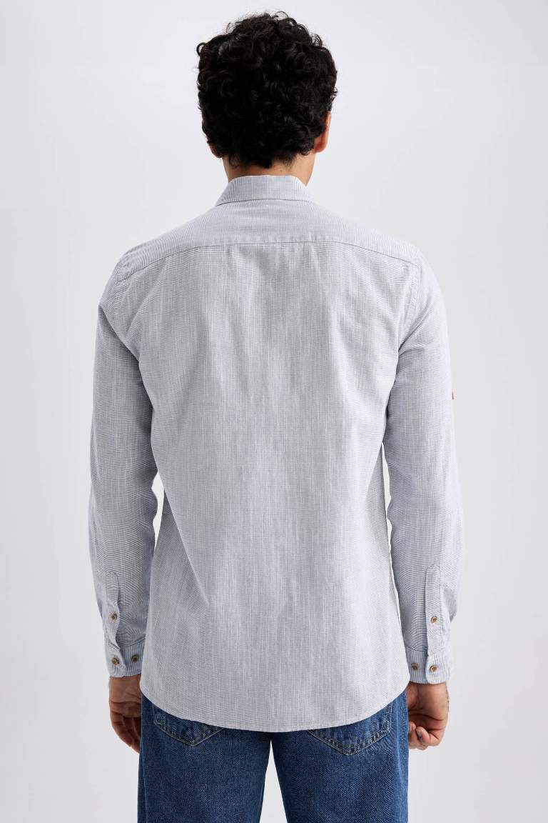 Slim Fit Long Sleeve Shirt