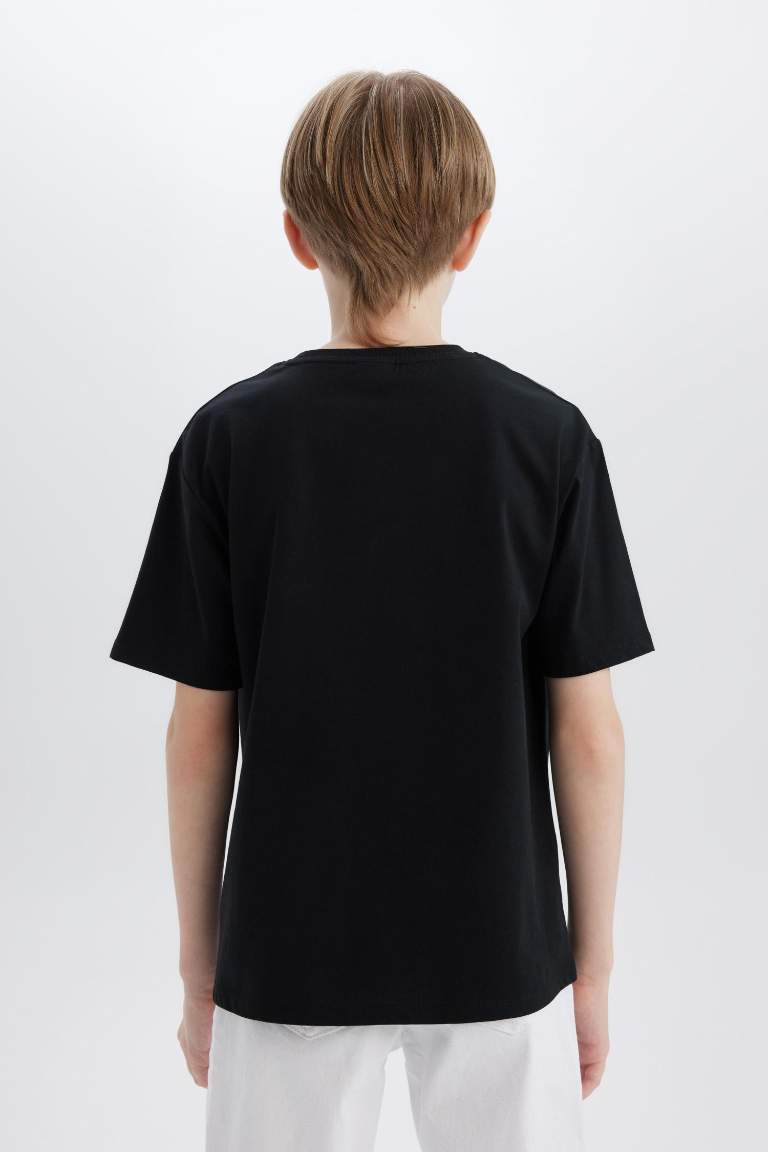 Boy Regular Fit Crew Neck Short Sleeve T-Shirt