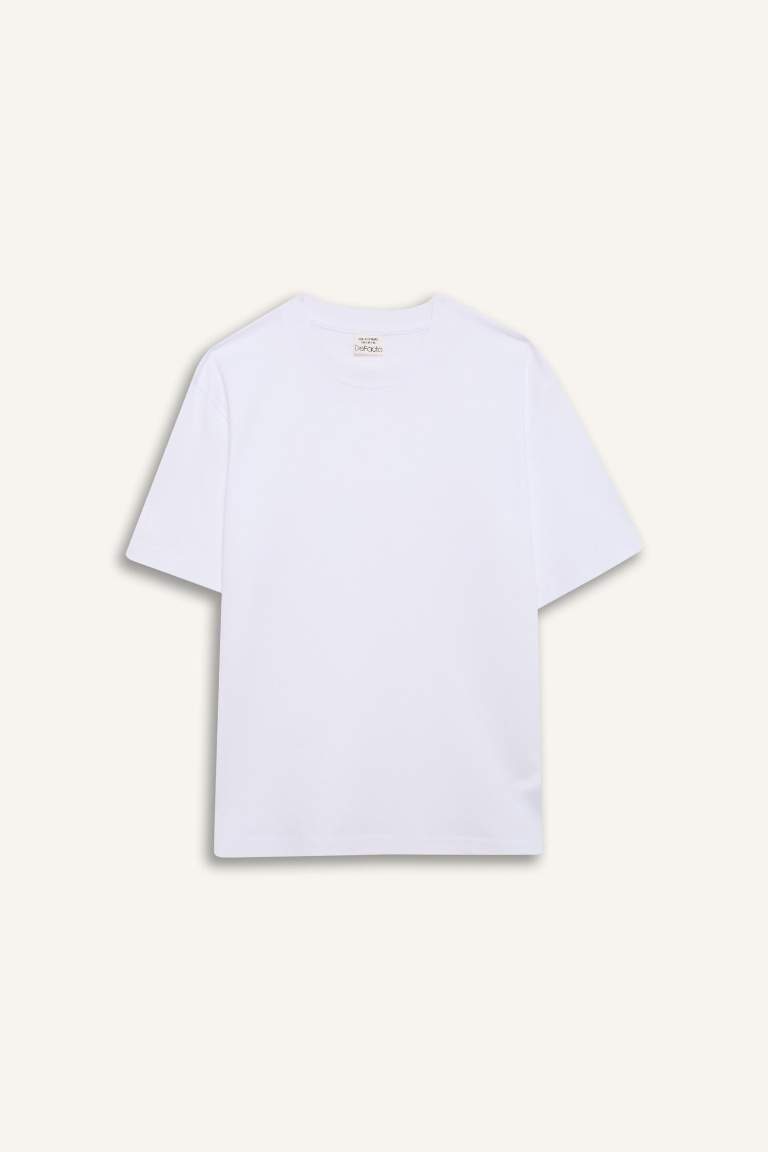 Boy White Short Sleeve School T-Shirt