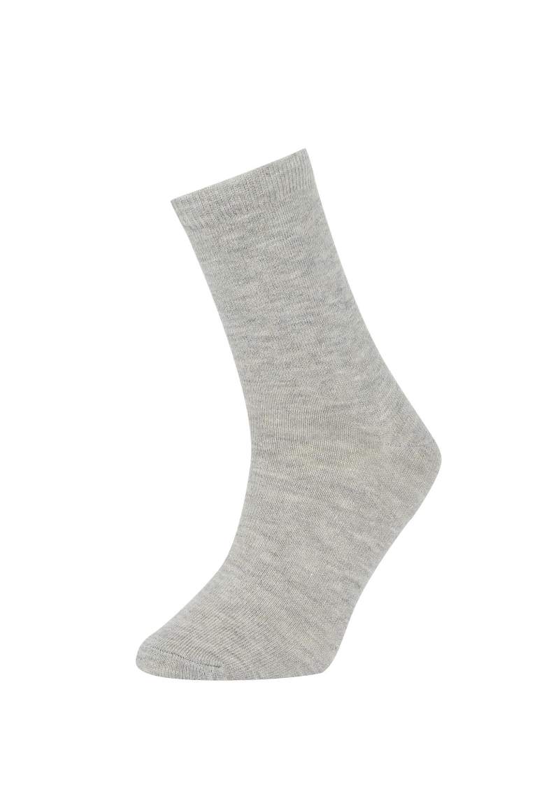 Boys' Striped Patterned 4-Pack Socks