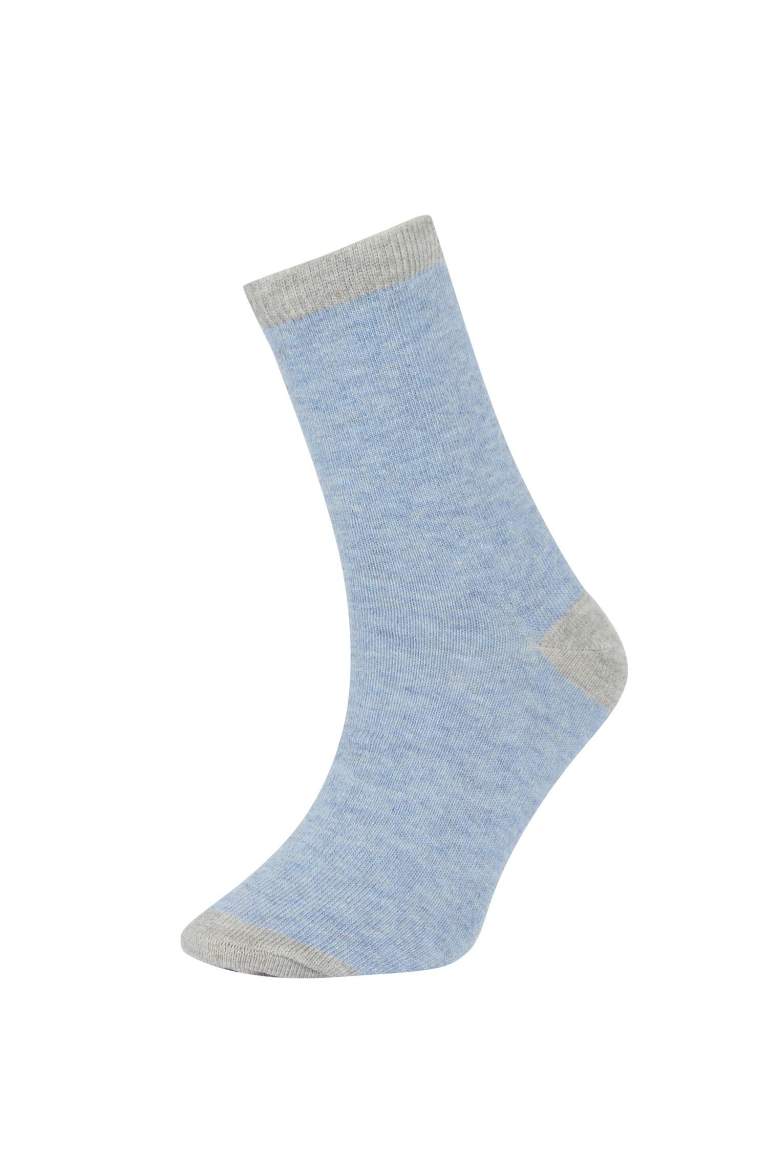 Boys' Striped Patterned 4-Pack Socks