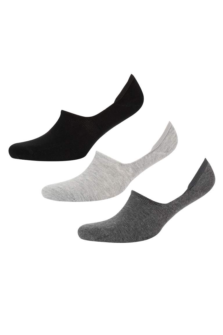 Men's Cotton 3-pack Ballet Socks