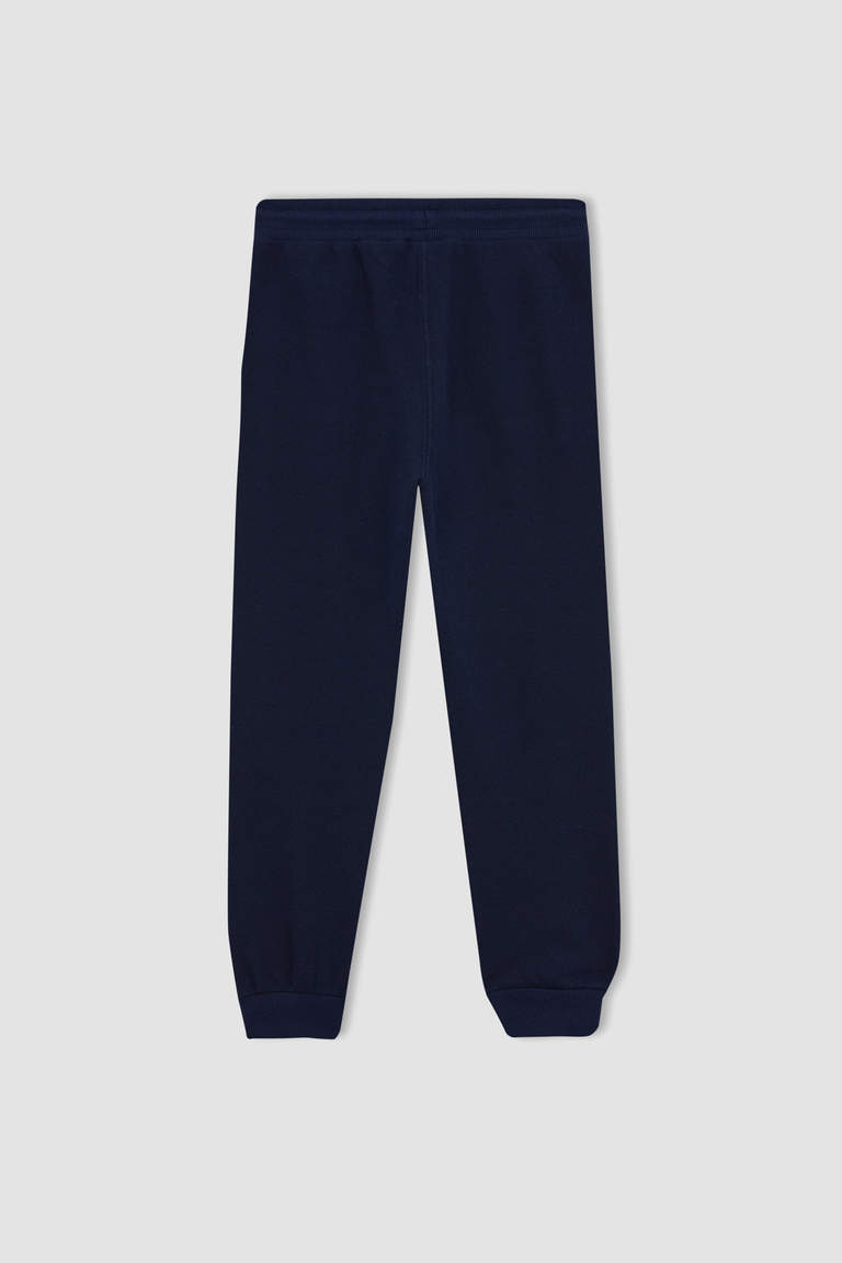 Navy BOYS & TEENS Regular Fit Trousers 2825343 | DeFacto