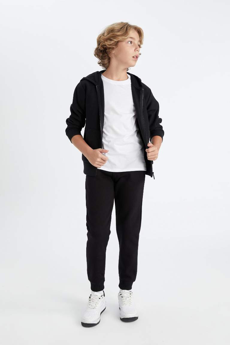 Boy Black School Sweatpants