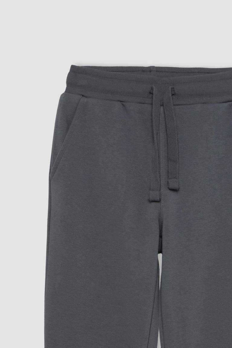 Boy Gray School Sweatpants