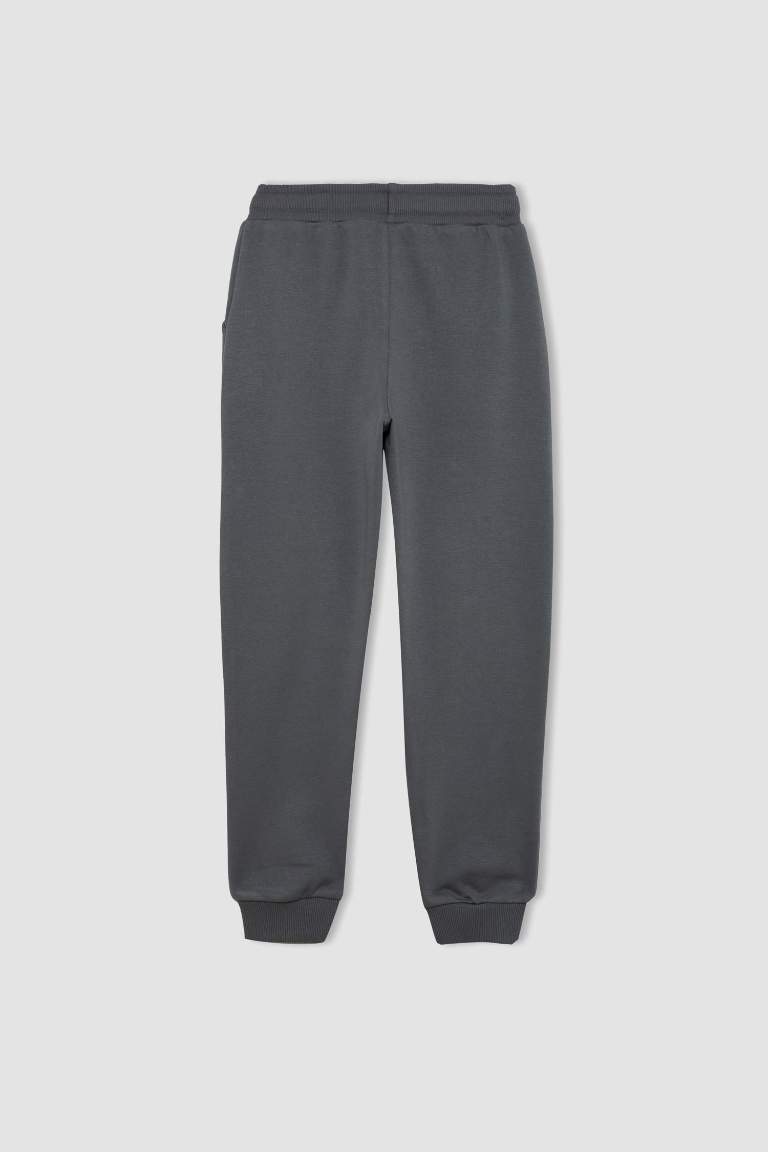 Boy Gray School Sweatpants