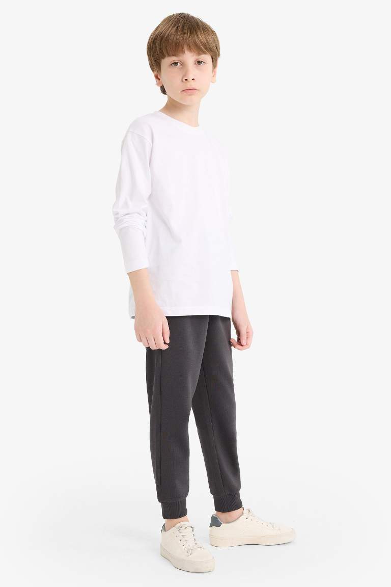 Boy Elastic Waist Jogger Sweatpants