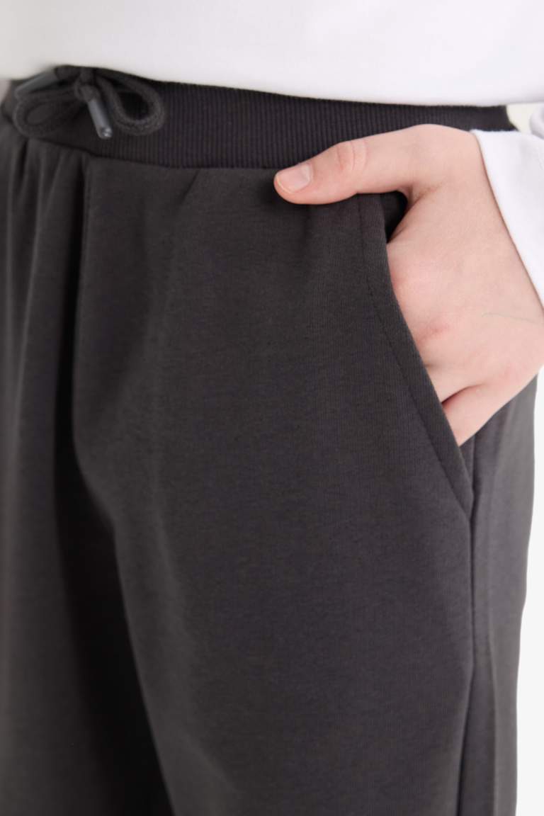 Erkek Çocuk Beli Lastikli Jogger Eşofman Altı
